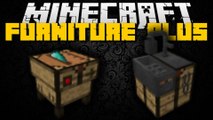 Minecraft: DECORATION MEGA PACK MOD (New Furniture, Sofa's, Worktables & MORE) Mod Showcase