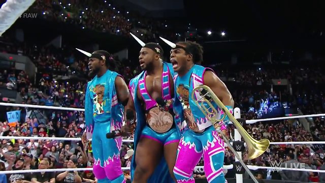 Chris Jericho interrupts The New Day- Raw, January 4, 2016