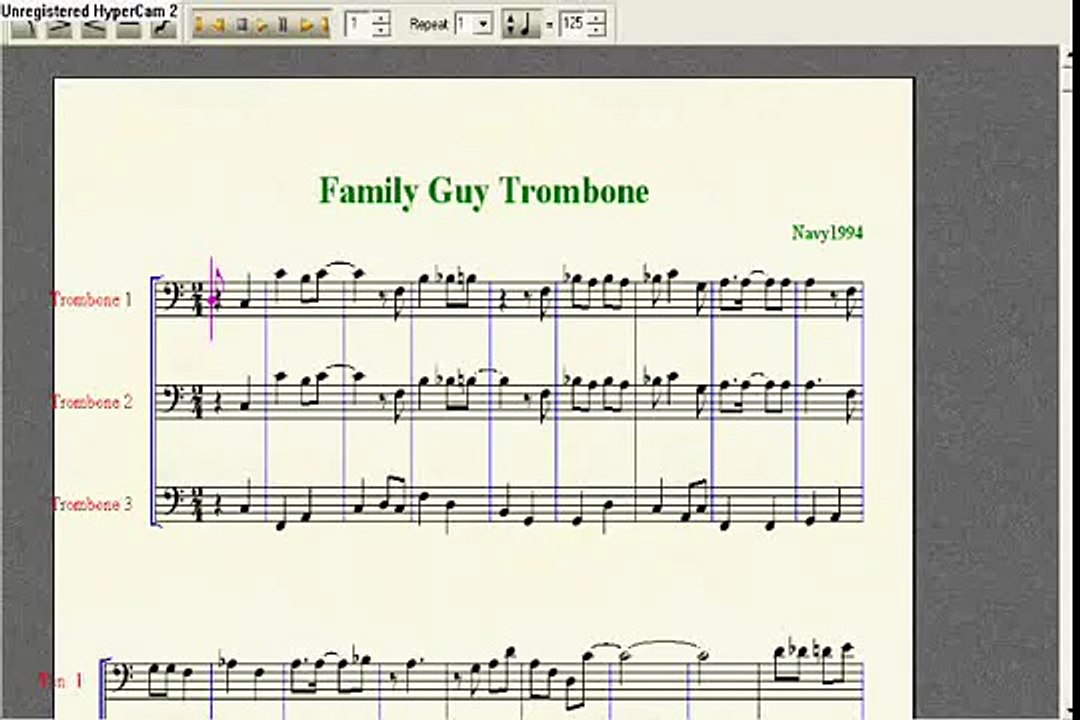 Family Guy Trombone Trio