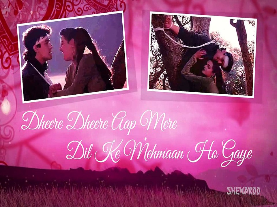 Evergreen Love Song of Bollywood - Dheere Dheere Aap Mere - Audio Lyrical - Baazi (1995) - Aamir Khan & Mamta Kulkarni - Hit Hindi Song - Video Dailymotion