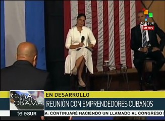 Participa Barack Obama en La Habana de encuentro con emprendedores