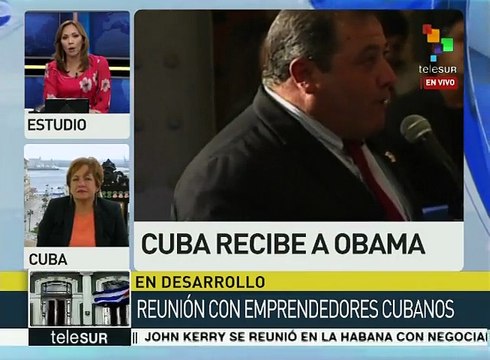 Comparten trabajadores cubanos con Obama logros de la Revolución