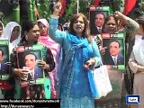 PPP Islamabad protest against Zulfiqar Mirza. Report by Shakir Solangi, Dunya News.