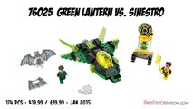GREEN LANTERN vs Sinestro 76025 Lego DC Comics Super Heroes Stop Motion Set Review