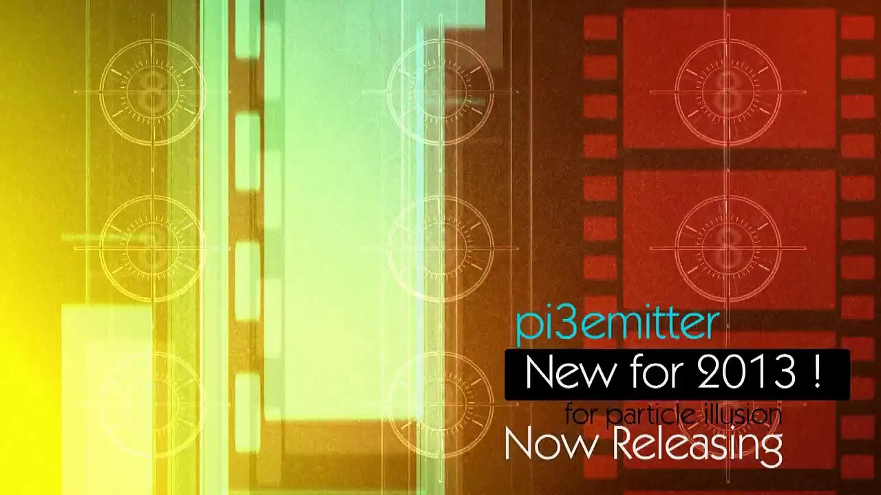 Old Film Modern emitters for particle illusion