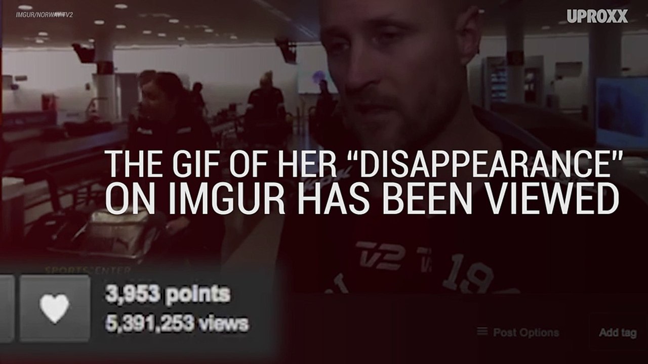 Watch This Woman Who Disappears On Live TV
