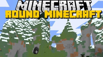 Minecraft: NO CUBES MOD (Circle in Minecraft, Sphere's, Round & MORE) Mod Showcase