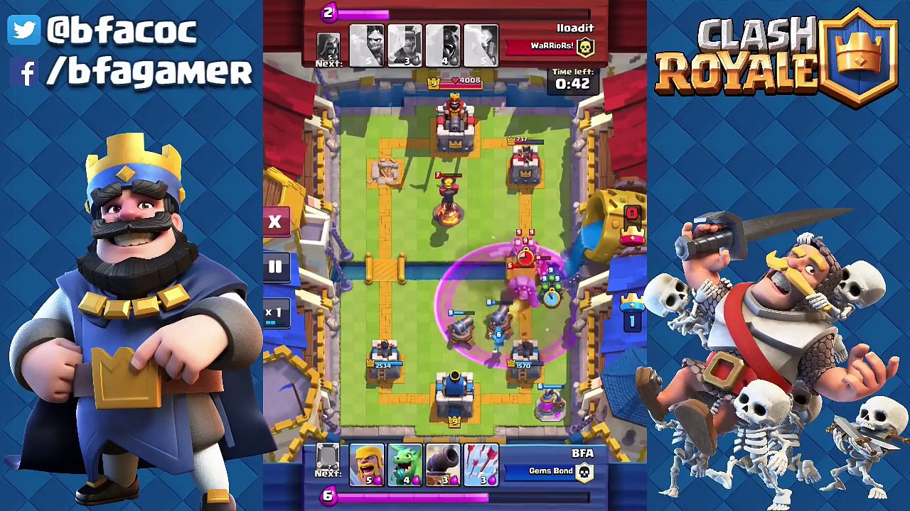 Deck Controle & Pression ! | Clash Royale FR