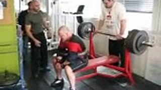 240 kg benchpress using a Fury shirt