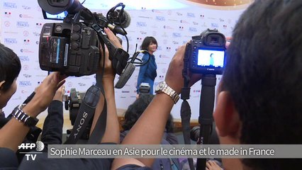 Sophie Marceau en Asie pour le cinéma et le made in France