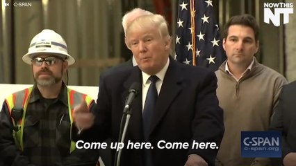 Donald Trump 'Offered' A Woman A Job In Bizarre Campaign Appearance