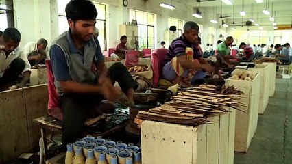 How is a perfect cricket ball made ?