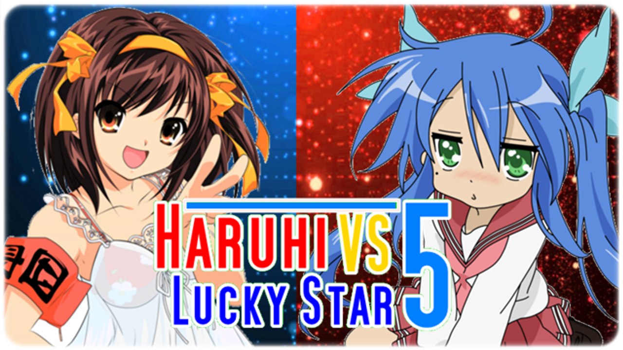 Haruhi Suzumia VS Lucky Star 5 [AMV Duel / Duell]