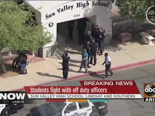 PD: 2 students, 2 officers brawl at Mesa school