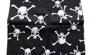 Stylish Multi Purpose Cotton Scarf for Men and Women - Skulls