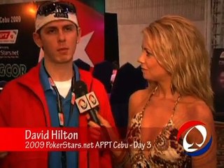 2009 APPT Cebu: David Hilton Leads with Quads