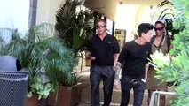 Sylvester Stallone Leaving Cafe Roma After Lunch With Friends 5.21.15 - TheHollywoodFix.co