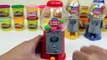 Red Blue & Yellow Dubble Bubble Gumball Machines with Colorful Bubble Gum & Trolli Eggs Ca