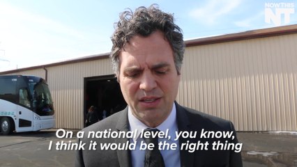 Mark Ruffalo Declares Flint a “Federal Disaster”