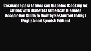 Read ‪Cocinando para Latinos con Diabetes (Cooking for Latinos with Diabetes) (American Diabetes‬