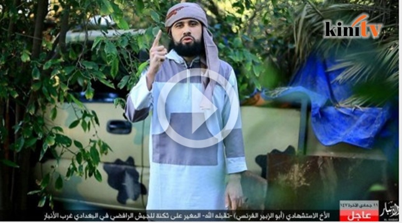 Lelaki Perancis turut terbabit dalam serangan di Iraq