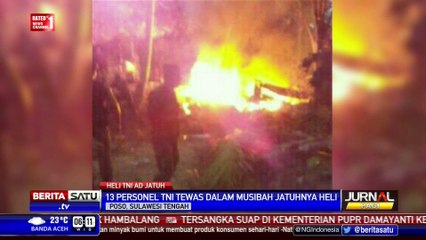 Heli TNI AD Diduga Jatuh Akibat Cuaca Buruk