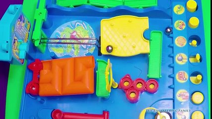 SCREWBALL SCRAMBLE Game Scooby Doo and Blaze Play Screwball Scramble Mousetrap Game Video Unboxing  Scooby Doo