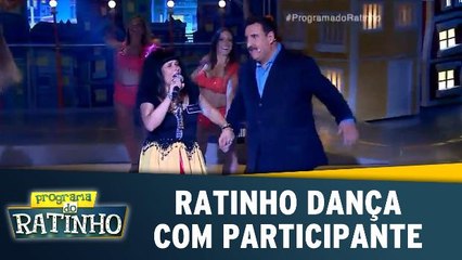 Ratinho dança com participante