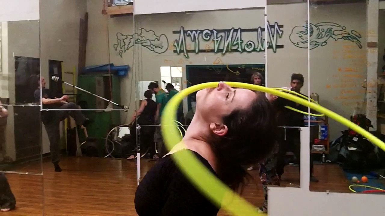 Slow-mo nose hooping