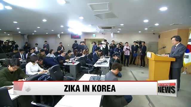 Korea confirms first Zika infection