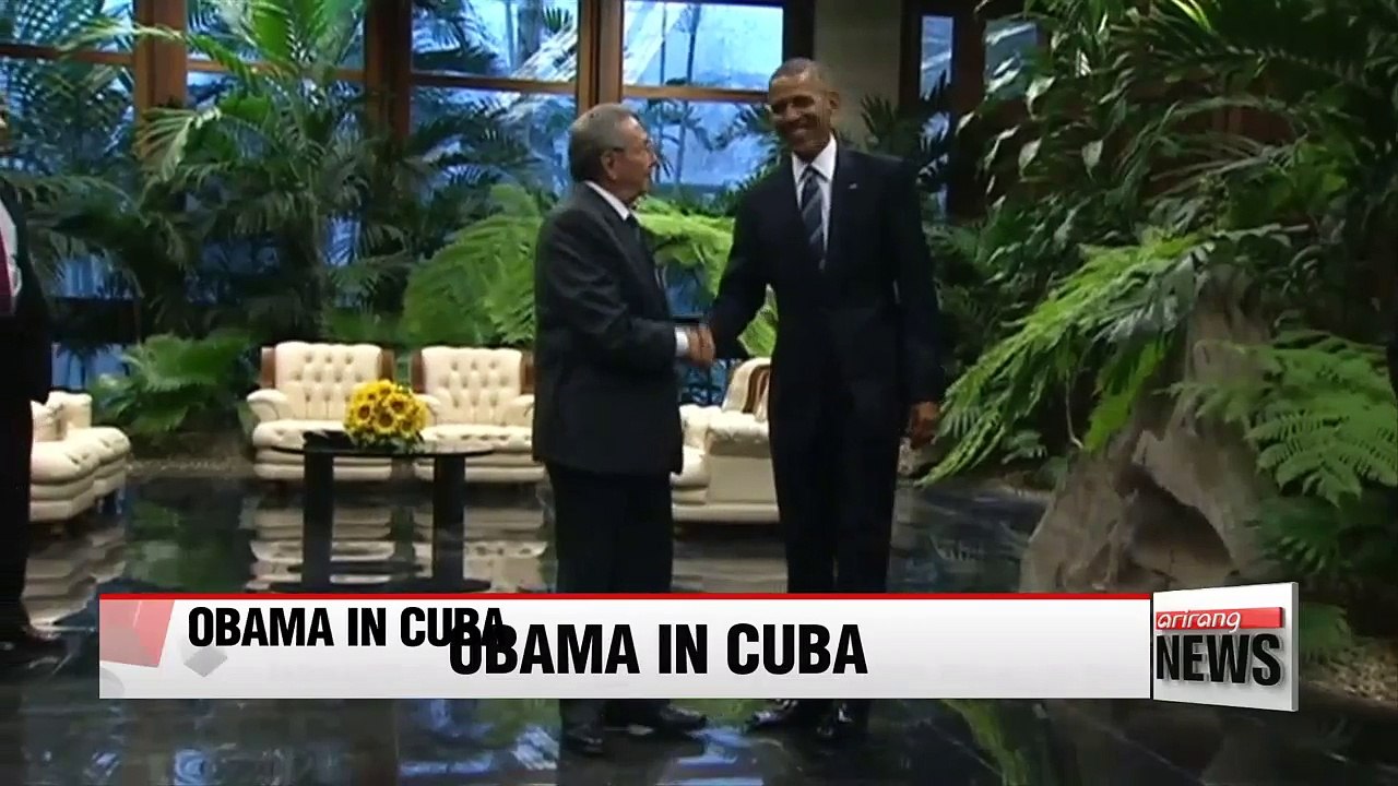 President Obama pushes Cuba to improve its huma...