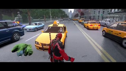 SPIDER-MAN & DEADPOOL VS HULK - EPIC BATTLE
