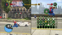 LEGO Marvel Super Heroes - Spider-Man vs Venom - CoOp Fight | Free Roam Gameplay [HD]