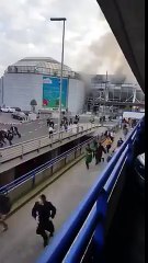 Two Explosions at Brussels Airport