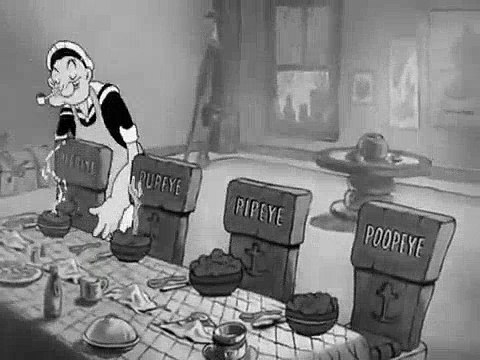 Popeye The Sailor Man Cartoon - Pip-eye, Pup-eye, Poop-eye Popeye Cartoon