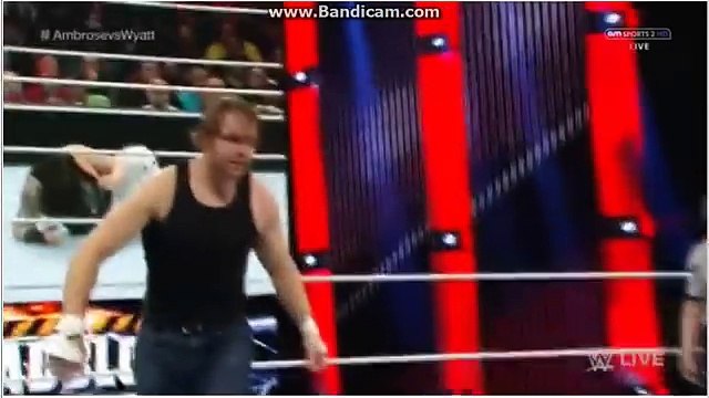 Dean Ambrose vs Bray Wyatt WWE Raw 7 March 2016