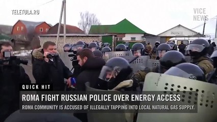 Roma Fight Russian Police Over Energy Access: VICE News Quick Hit