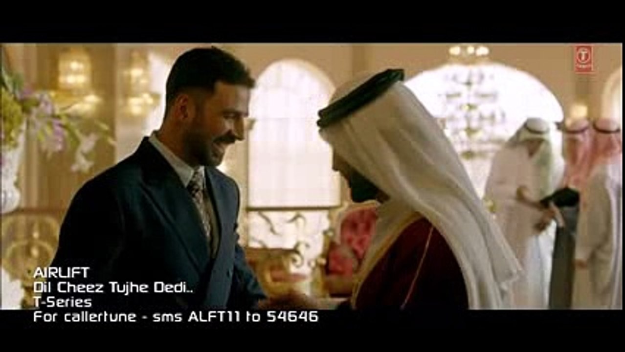 dedi dil cheez tuje dedi , full video song, airlift movie 2016 - +92087165101