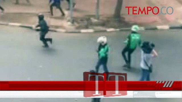 Demo Taksi di Jakarta Anarkistis
