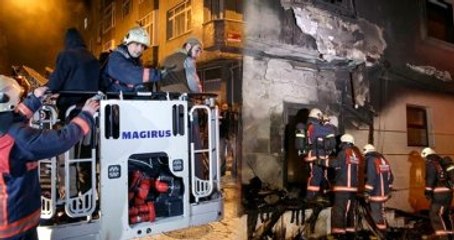 Sultangazi'de Kuran Kursu Binasında Korkutan Yangın