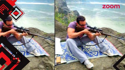 Saif Ali Khan's timepass on the sets on 'Rangoon's- Bollywood News - #TMT