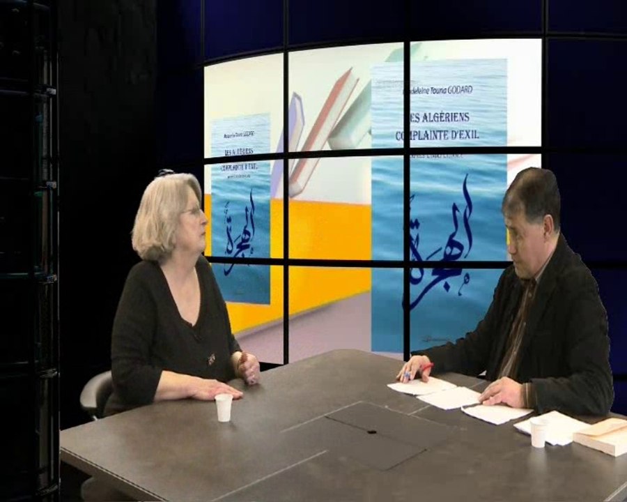 Madeleine Touria Godard invitée de l’écrivain Youcef Zirem dans son émission Graffiti à BRTV