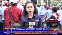 Pendemo Memblokir Jalan Depan Gedung DPR/MPR