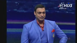 Shoaib Akhtar Angry On star sports anchor
