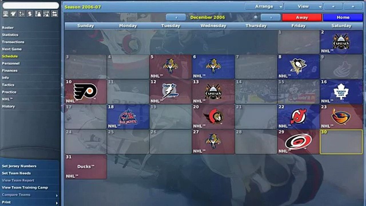 NHL Eastside Hockey Manager 2007 – PC [Descargar .torrent]