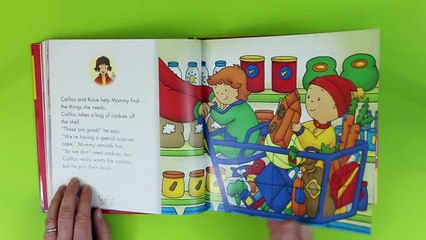 Caillou Books: Caillou at the Market - Book Reading for Kids