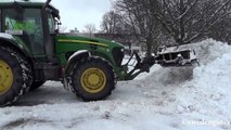 John Deere 7730 Snow removal