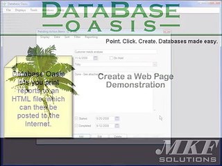 Create a web page from any printout and post it to the Internet
