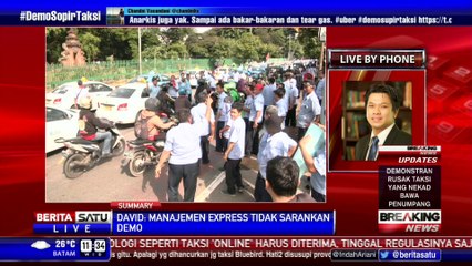 Express Group Tidak Sarankan Sopirnya Ikut Demo