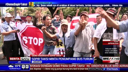 Sejumlah Pengemudi Ojek Online Jadi Target Amukan Sopir Taksi